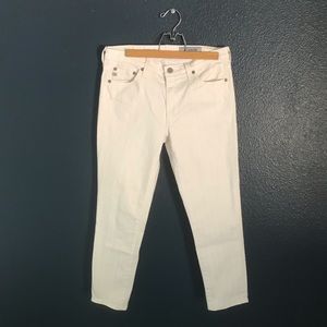 Adriano Goldschmied White jeans The Prima Crop